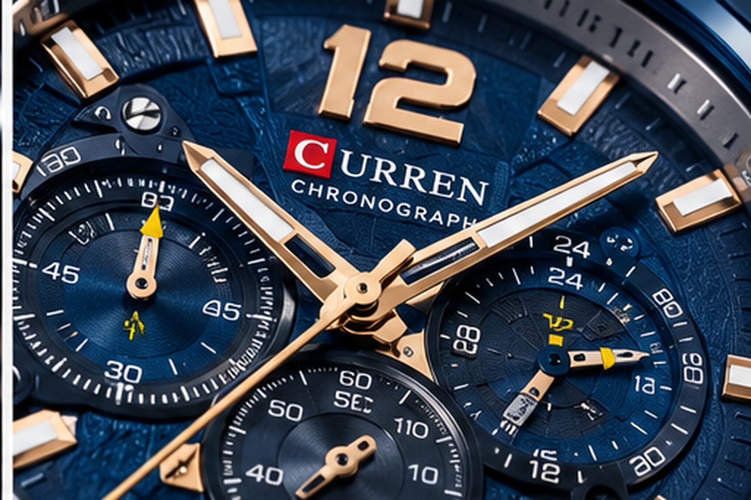 Curren M-8329 - detalle de la esfera