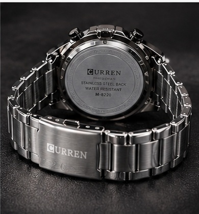 Curren M8220 - parte trasera y brazalete