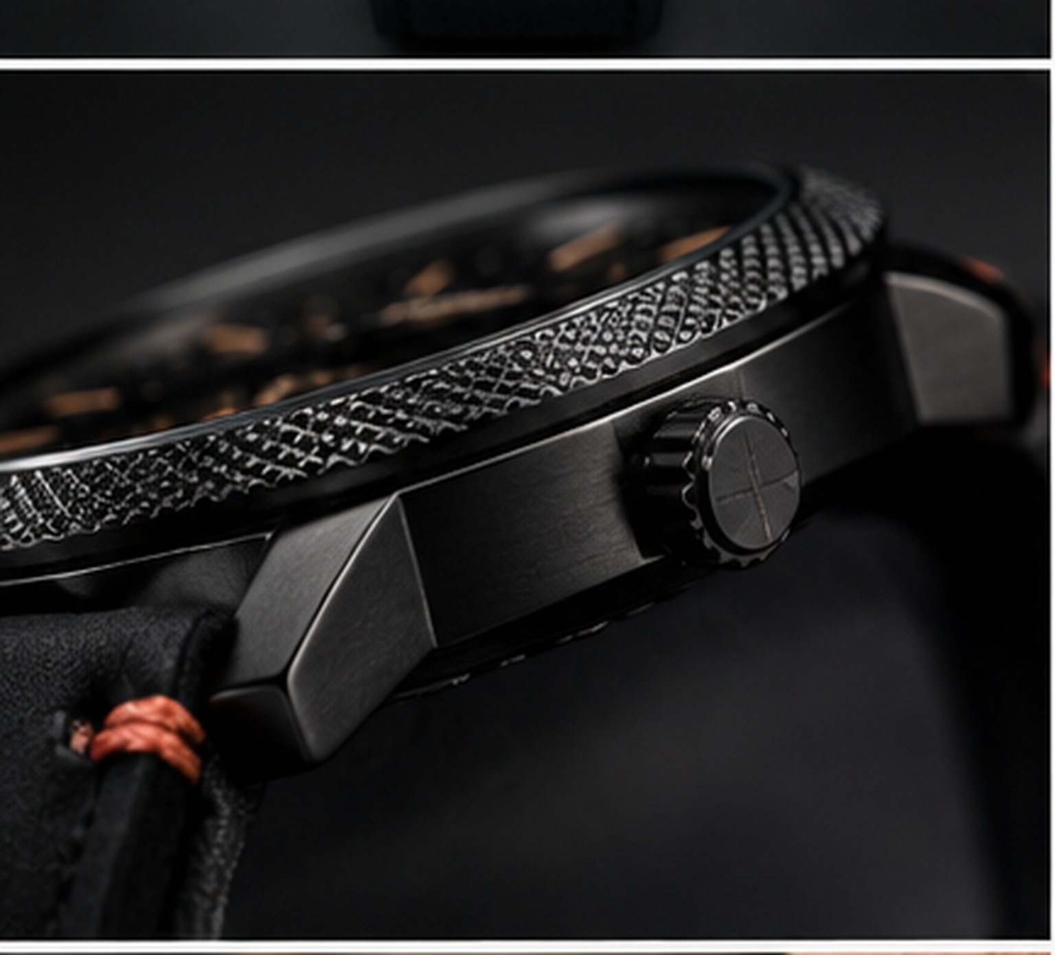 Fossil FS5407 - detalle lateral y corona
