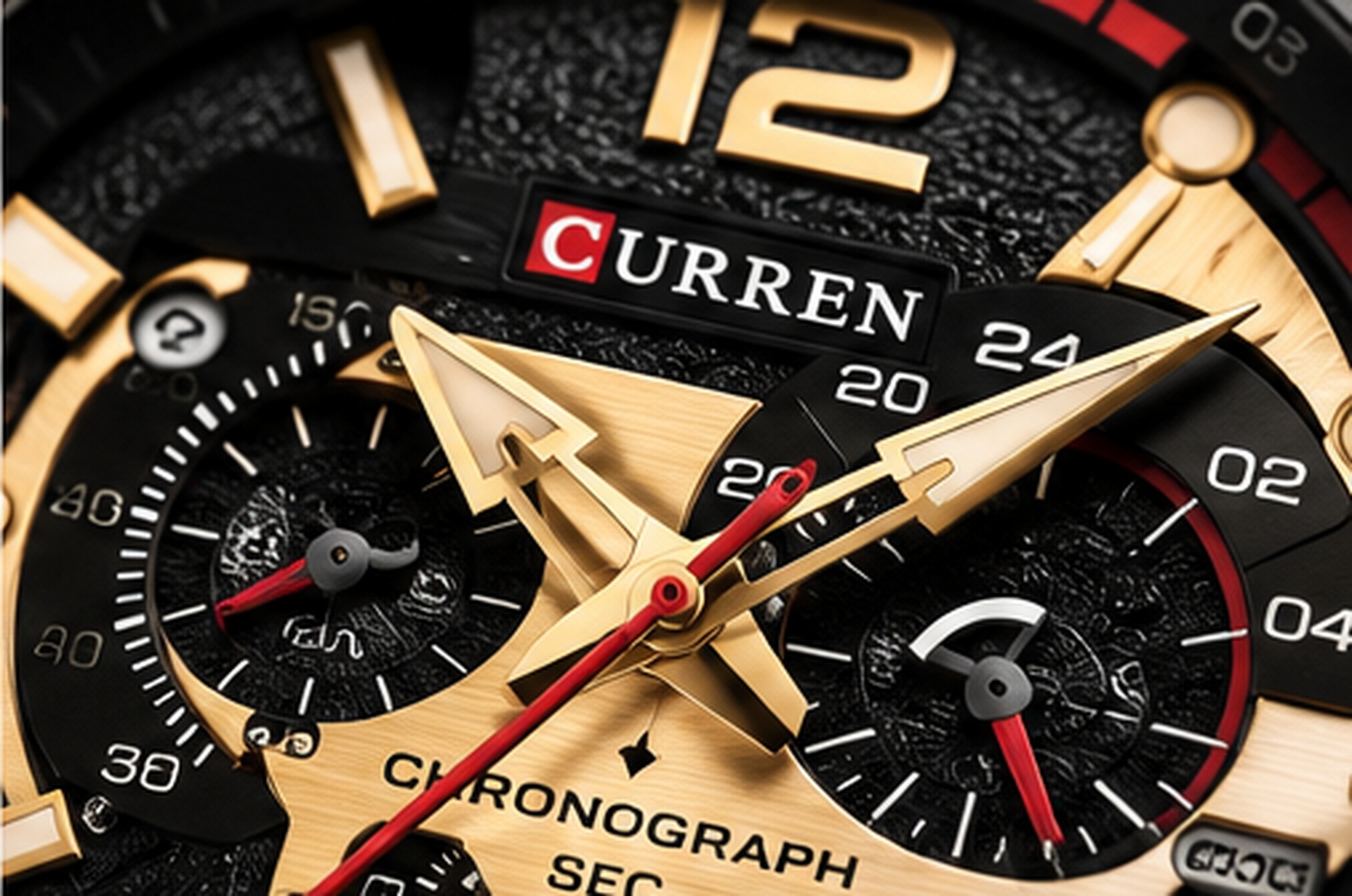 Curren M-8299 - detalle de la esfera